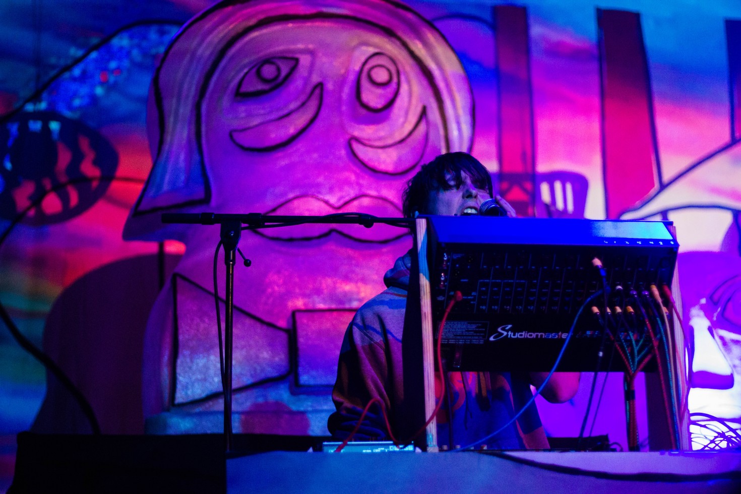 painting with animal collective in nashville dead audio animal collective marathon music works